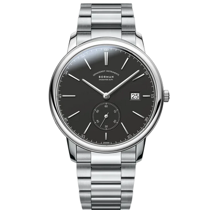Reloj BORMAN BM3817 TOP nuevo de 42 mm, reloj de lujo para hombre, automático mecánico, cristal de zafiro, ultrafino, impermeable 50M, con subesfera