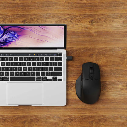 Keychron M6 Wireless Mouse All Silent Micro Switch PixArt 3950 Sensor 8K Polling Rate Dual Scrolling Modes