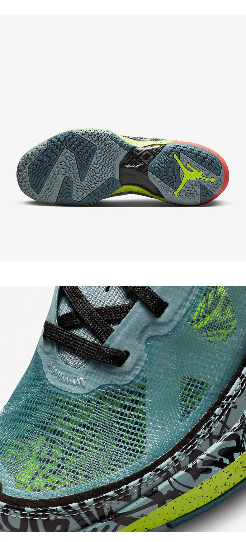 „Nike“ originalūs „Air Jordan 37 Low AJ37“ moteriški krepšinio bateliai DV3142-367
