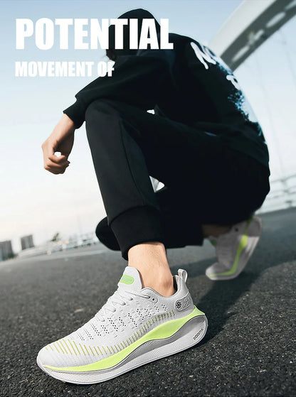 Nuove scarpe da uomo per running, atletica e sport casual, di lusso, alla moda, leggere, traspiranti, comode per jogging e camminata
