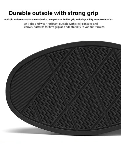 Men's Summer Fashionable Casual Driving Shoes Sporty Slip-On Loafers Versatile Comfortable Breathable Wear-Resistant Leather -..