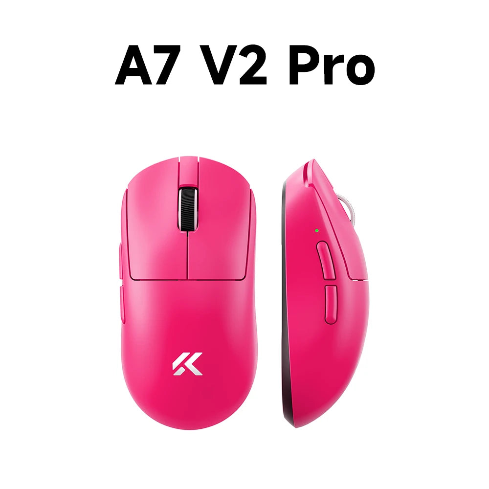 MCHOSE A7 V2 Lightweight Wireless Gaming Mouse, PAW3950 Sensor, Dual 8000Hz Polling Rate, 42,000 DPI Esports Gaming Mouse for PC & Office