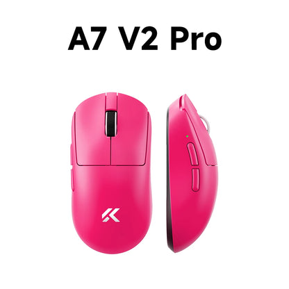 MCHOSE A7 V2 Lightweight Wireless Gaming Mouse, PAW3950 Sensor, Dual 8000Hz Polling Rate, 42,000 DPI Esports Gaming Mouse for PC & Office