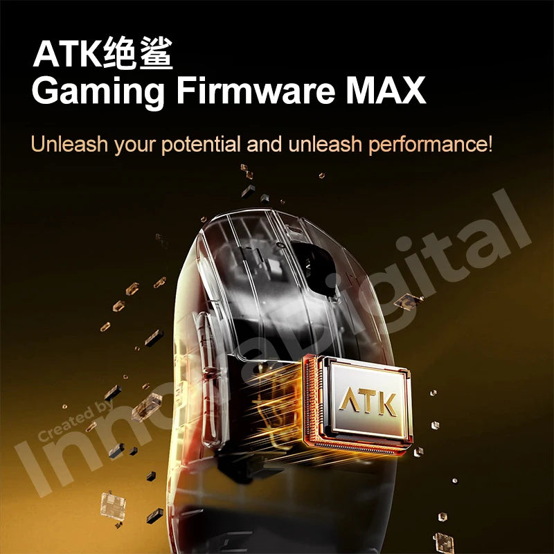 ATK Dragonfly A9 Ultimate Wireless Gaming Mouse A9 Air PAW3950 Ultra Lightweight Ergonomic E-sports Gamer FPS Mice CSGO A9 Ultra