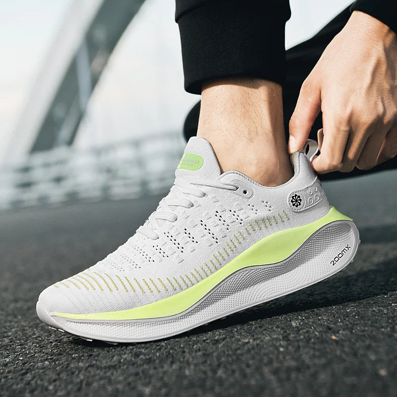 Nuove scarpe da uomo per running, atletica e sport casual, di lusso, alla moda, leggere, traspiranti, comode per jogging e camminata