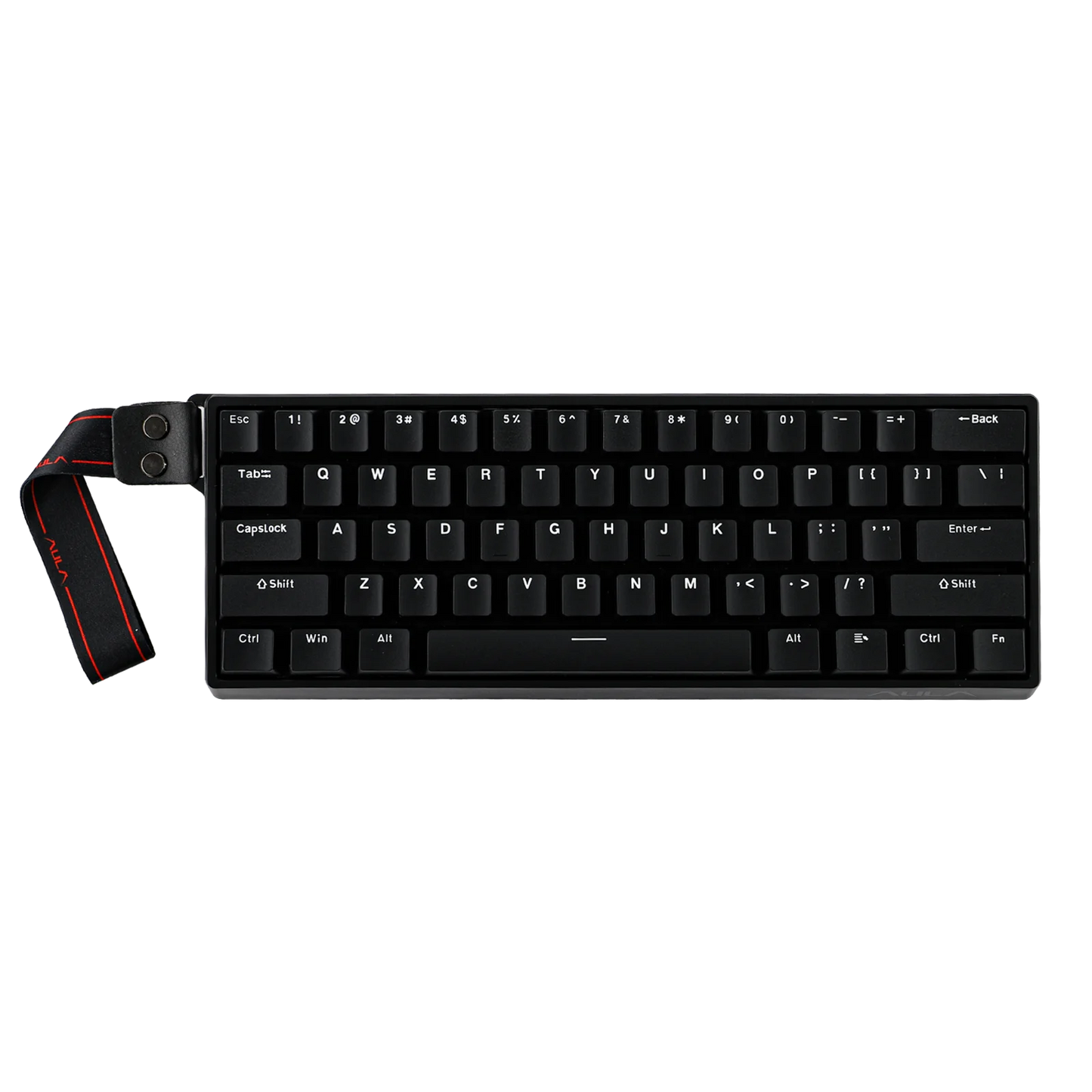 Teclado mecánico con cable AULA WIN60 HE/WIN60 HE MAX 60% con estructura tray-mount hot-swap e interruptores magnéticos Hall Effect