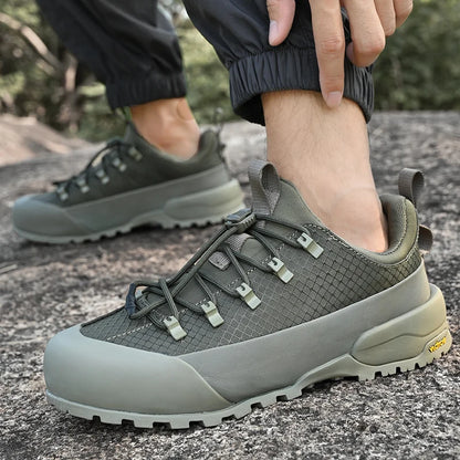 2025 New Mountaineering Shoes Outdoor Hiking Sports Shoes Men's Non-Slip Hunting Leisure Walking Shoes Size 37-45