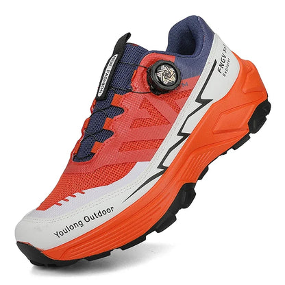 Sneakers da uomo casual outdoor antiscivolo e ammortizzanti, versatili scarpe da hiking off-road con suola morbida e confortevole per running