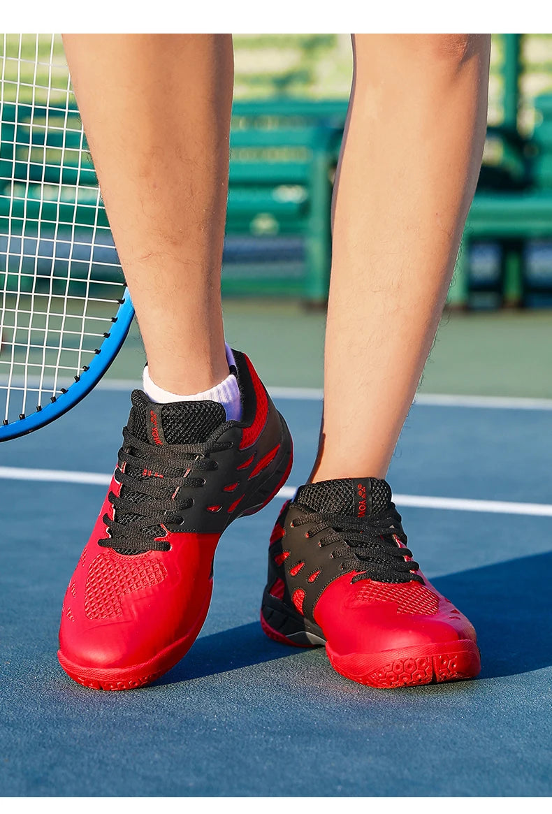 Professionelle Badminton-Schuhe, Sneaker, atmungsaktive, rutschfeste Tennis- und Sportschuhe für Herren und Damen, Trainingssneaker