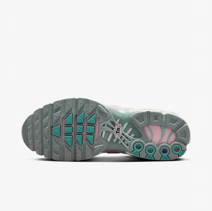 Nike Claw Print Limited Edition Full-Length Air Cushion Cushioning Training Women's Running Shoes New Air Max Plus High Grip Comfortable Fitness Sports Running Shoes Pink Series Fresh and Eye-Catching Fashionable Shopping Cas