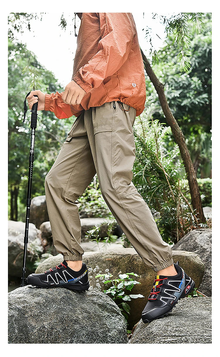 Men's High Quality Hiking Shoes Outdoor Trainers Climbing Shoes Women's Trekking Sneakers Anti-slip Tactical Sneaker