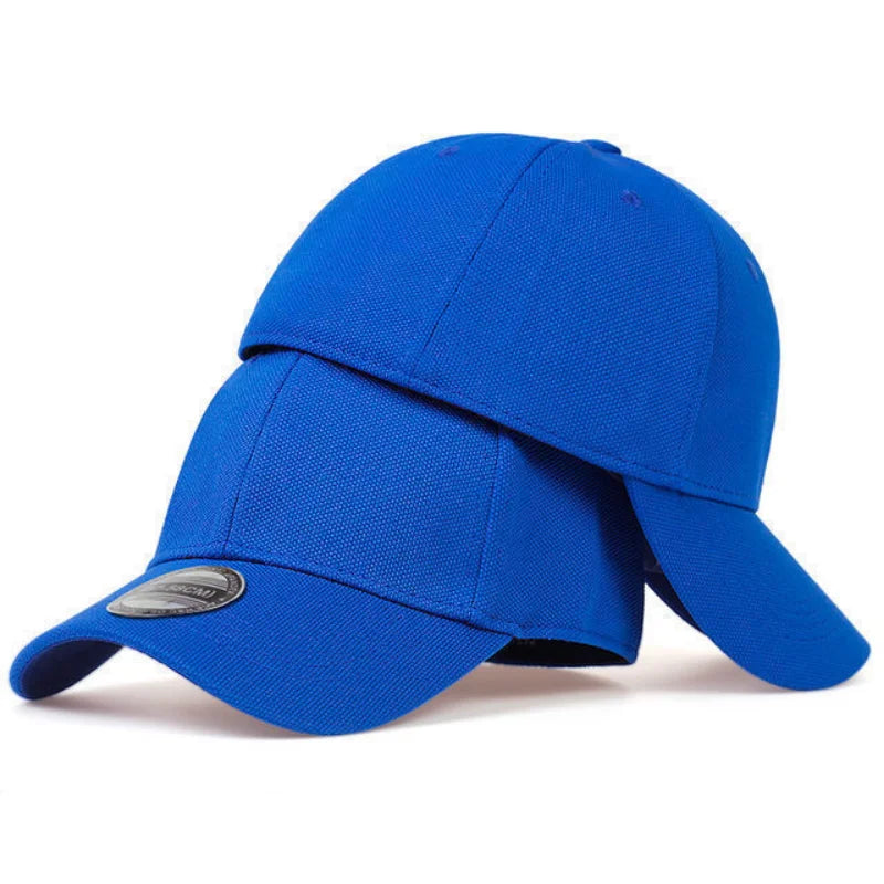 Custom Logo Fully Enclosed Hat Men's Fashion Spring and Summer Post-sealing Baseball Cap Women's Outdoor Sunshade Hip-hop Hats