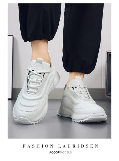 Brand protection 2026 new men's lightweight non-slip breathable wear-resistant running sports fashion versatile casual shoes