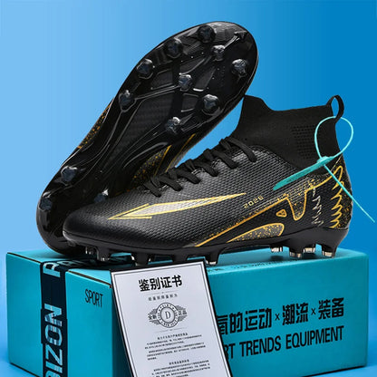 Professional Football Boots Man Soccer Shoes Adult's Society Football Cleat Ultralight Training Soccer Outdoor Sports Sneakers