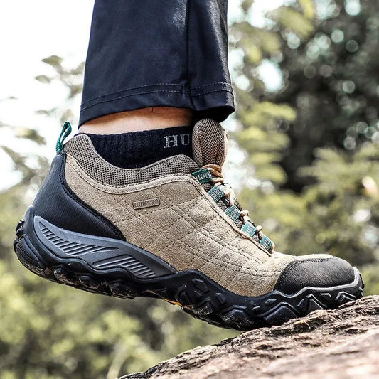 Scarpe da trekking HUMTTO da uomo, sneakers invernali di lusso firmate per arrampicata e trekking, scarpe da uomo in pelle per sport outdoor e lavoro 110282A