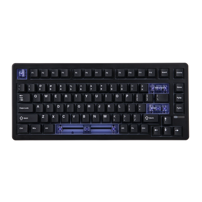Teclado mecánico magnético EPOMAKER HE80 75% con distribución US QWERTY, hot-swap, gasket creamy, cableado, efecto Hall, DKS SOCD para PC/Mac