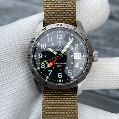 STEELFLIER Official SF792 GMT Mechanical Dive Watches Super Luminous NH34 Movement 20Bar Waterproof Luxury Stainless Steel Watch