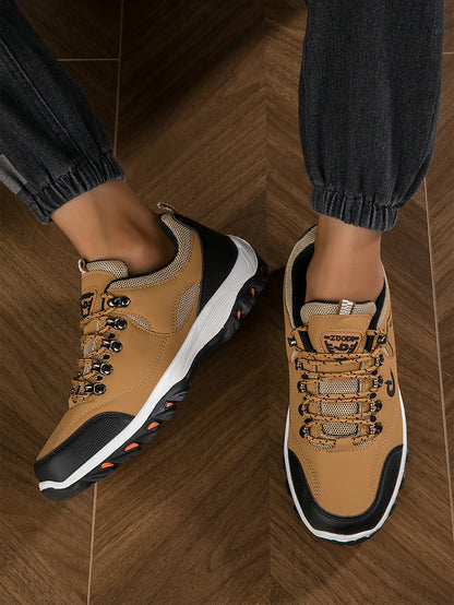 Zapatillas de senderismo para hombre nuevas, transpirables, ultraligeras y antideslizantes, para deportes al aire libre, camping y running