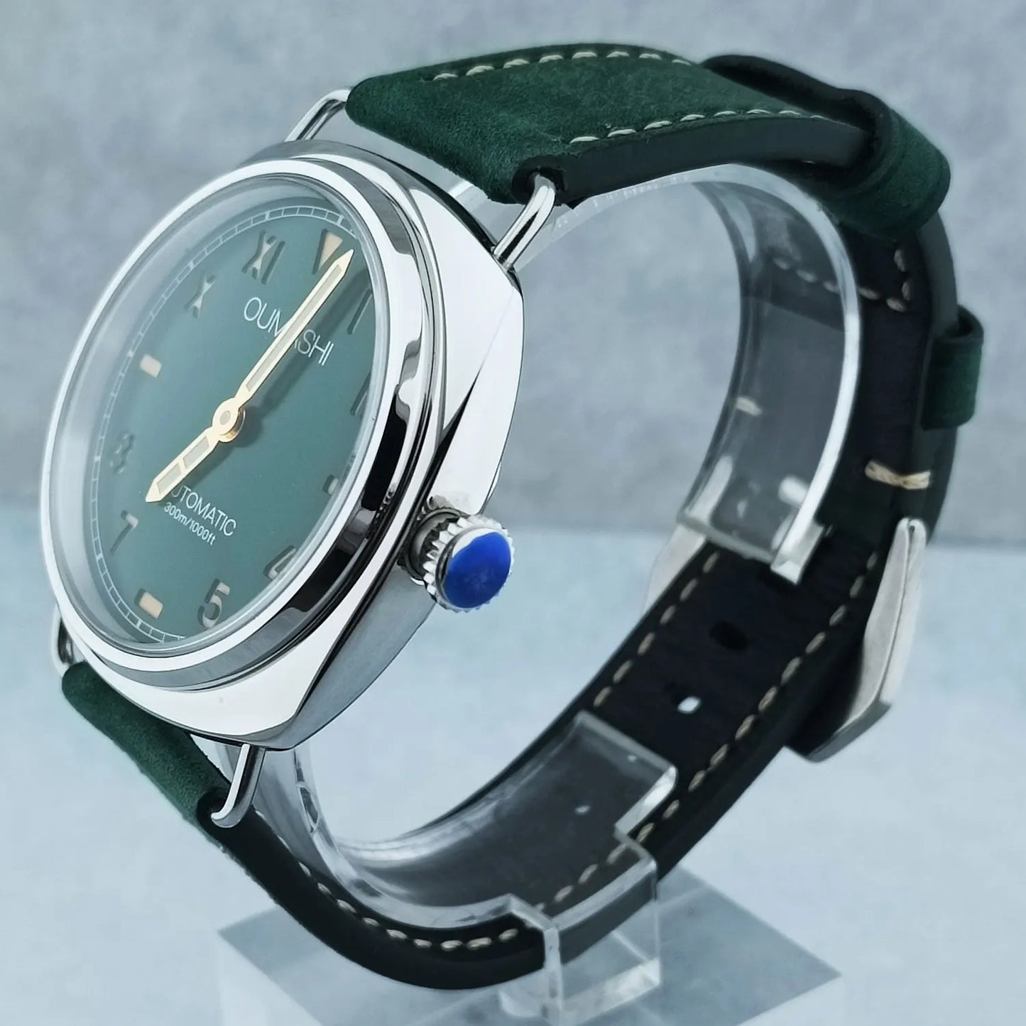 46mm Men's Watch Manual Winding Seagull ST3600 Movement Sapphire Glass Waterproof 316L Stainless Steels Custom Watch