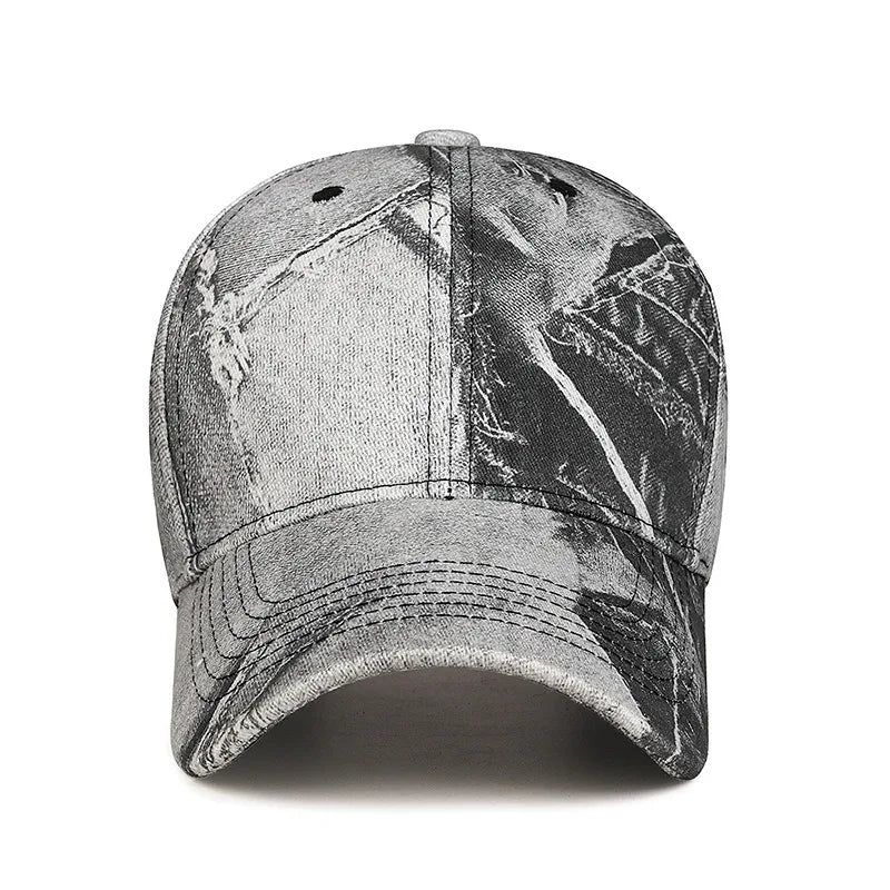 New Fashion Women Men Washed Cotton Baseball Cap Male Female Retro Four Seasons Outdoor Sports Snapback Cap Hat For Women Men