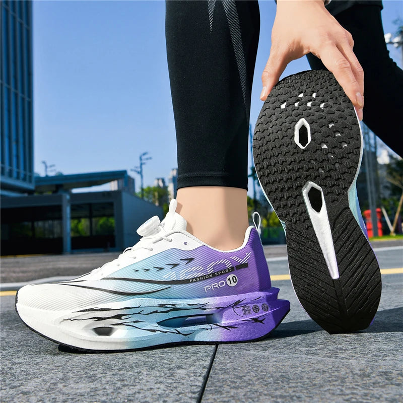 Zapatillas deportivas unisex nuevas con suela suave, amortiguación, diseño ligero y antideslizante, para entrenamiento profesional, cómodas, duraderas y casuales