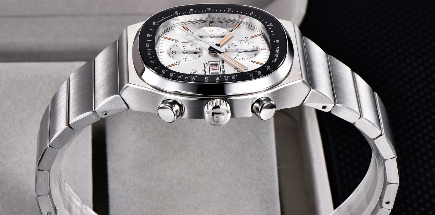 PAGANI DESIGN Men's Chronograph Watch Japan Miyota OS00 Movement Speed Tester Sapphire Waterproof Quartz Watch Reloj Hombre