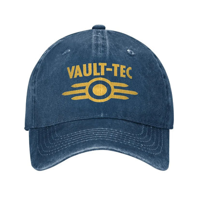 Vault Tec Logo Fallouted Game Sun Baseball Cap Unisex-Teens Design Hip Hop Hat Summer Trendy Tennis Skate Hot Sale Baseball Caps