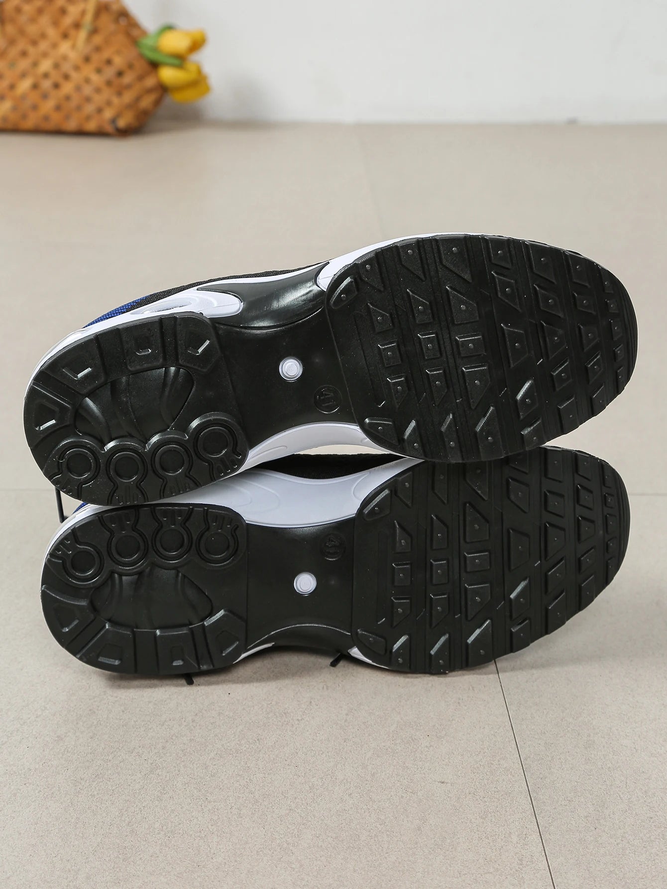 Zapatillas de hombre de moda, supertranspirables, con cordones para running - Antideslizantes, duraderas y con comodidad acolchada - Zapatillas de moda para hombre