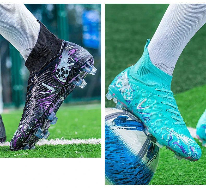 Nuove scarpe da calcio professionali da uomo antiscivolo, unisex, traspiranti, per futsal e sport, nuovi tacchetti ultraleggeri per dropshipping