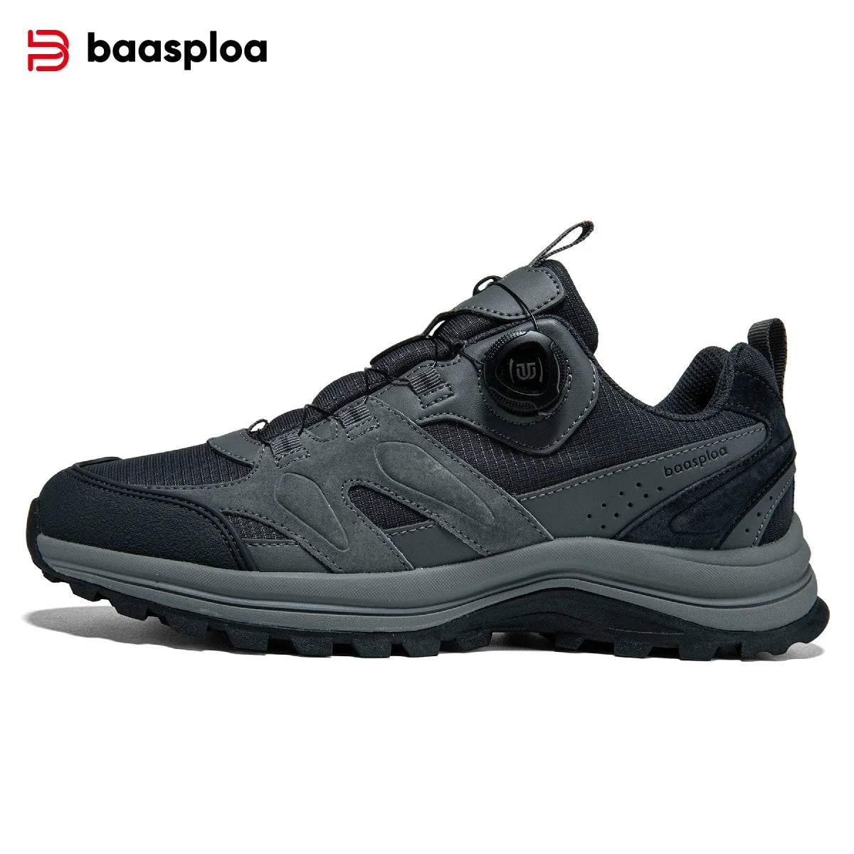 Ténis de caminhada para homem Baasploa: calçado de moda para atividades ao ar livre, leve e respirável; calçado casual masculino antiderrapante e resistente ao desgaste, ideal para escalada