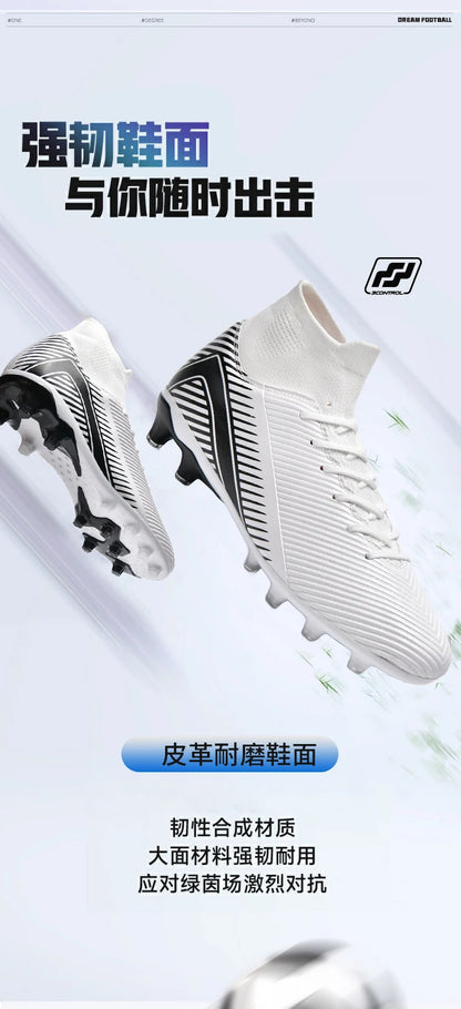 New Men's Professional Soccer Shoes Non-slip Football Boots Unisex Breathable Futsal Sports New Cleats Drop Shipping Ultralight