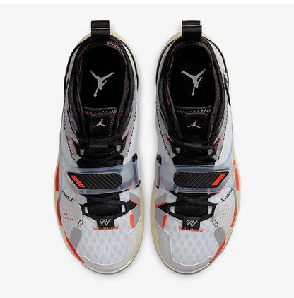 Zapatillas de baloncesto Nike Genuine JORDAN para hombre, de caña media, acolchadas y resistentes CD3002-101