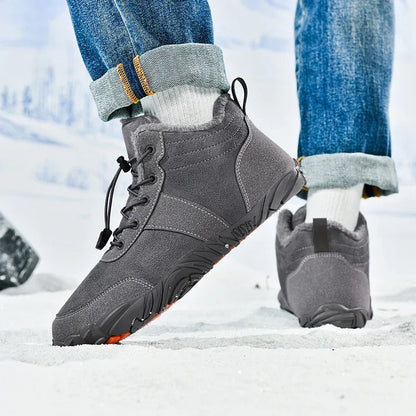 Femmes hiver chaussures en coton décontractées vêtements chauds résistant nouveau  Chaussures d'automne chaudes en coton pour hommes, bottes de maison unisexes antidérapantes et confortables pour la neige