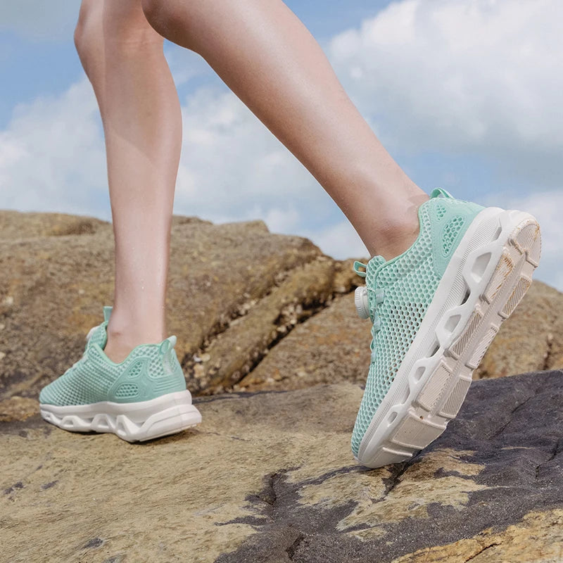 2026 Men Women Quick-Dry Wading Shoes Water Breathable AquaIn Upstream Antiskid Outdoor Sports Wearproof Beach Sneakers 39-46