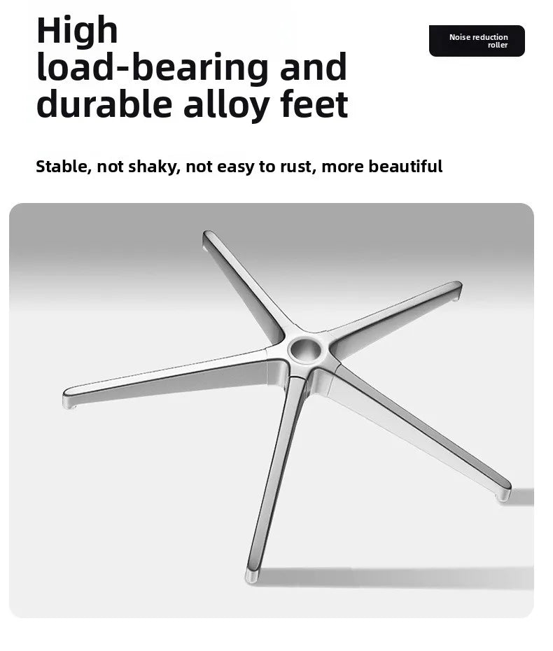Silla ergonómica minimalista portátil con reposabrazos 10D, silla para ordenador, silla de oficina, silla de estudio, silla gaming, resistente a la gravedad y duradera