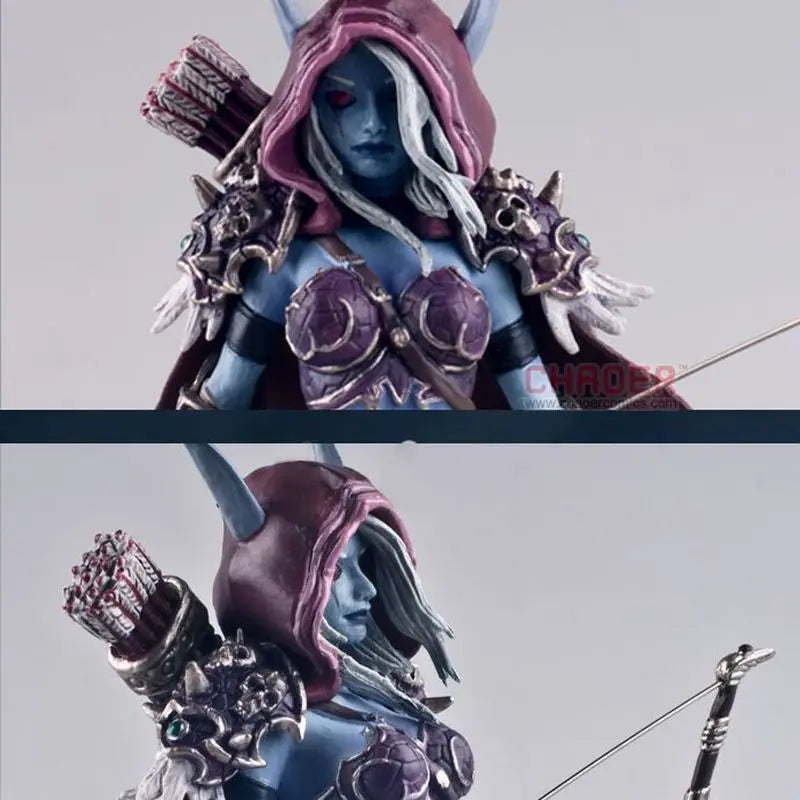 Sylvanas Windrunner World Of Warcraft Action Figures The Queen of the Undead Handmade Model Collection Ornaments Kid Gifts Toys