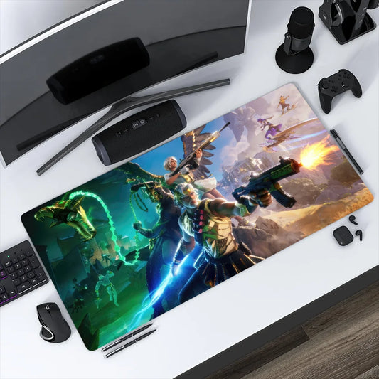 F-FORTNITE Mouse Pad MousePad Non-slip Lockedge Survival Shooting Office Student Gaming Thickened Large Game Writing Pad Cushion