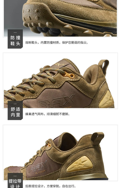 Scarpe da trekking Rax da uomo per outdoor e montagna, antiscivolo, da arrampicata, traspiranti e leggere, scarponcini da trekking sportivi 2023, scarpe casual