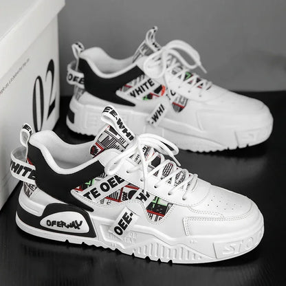 New Skateboard Men's Shoes Summer Sneakers Leather Casual Fashion Outdoor Running Sports Hiking Tennis Platform Designer Luxury