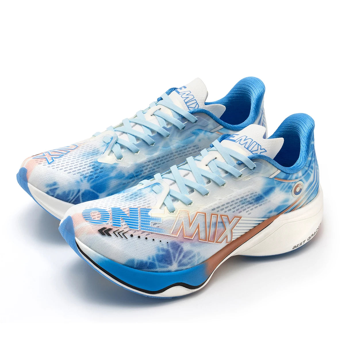 ONEMIX-Nylon Carbon Board Marathon Running Racing Shoes, Professional Stable Support, Shock-relief, Ultra-light Rebound Sneaker