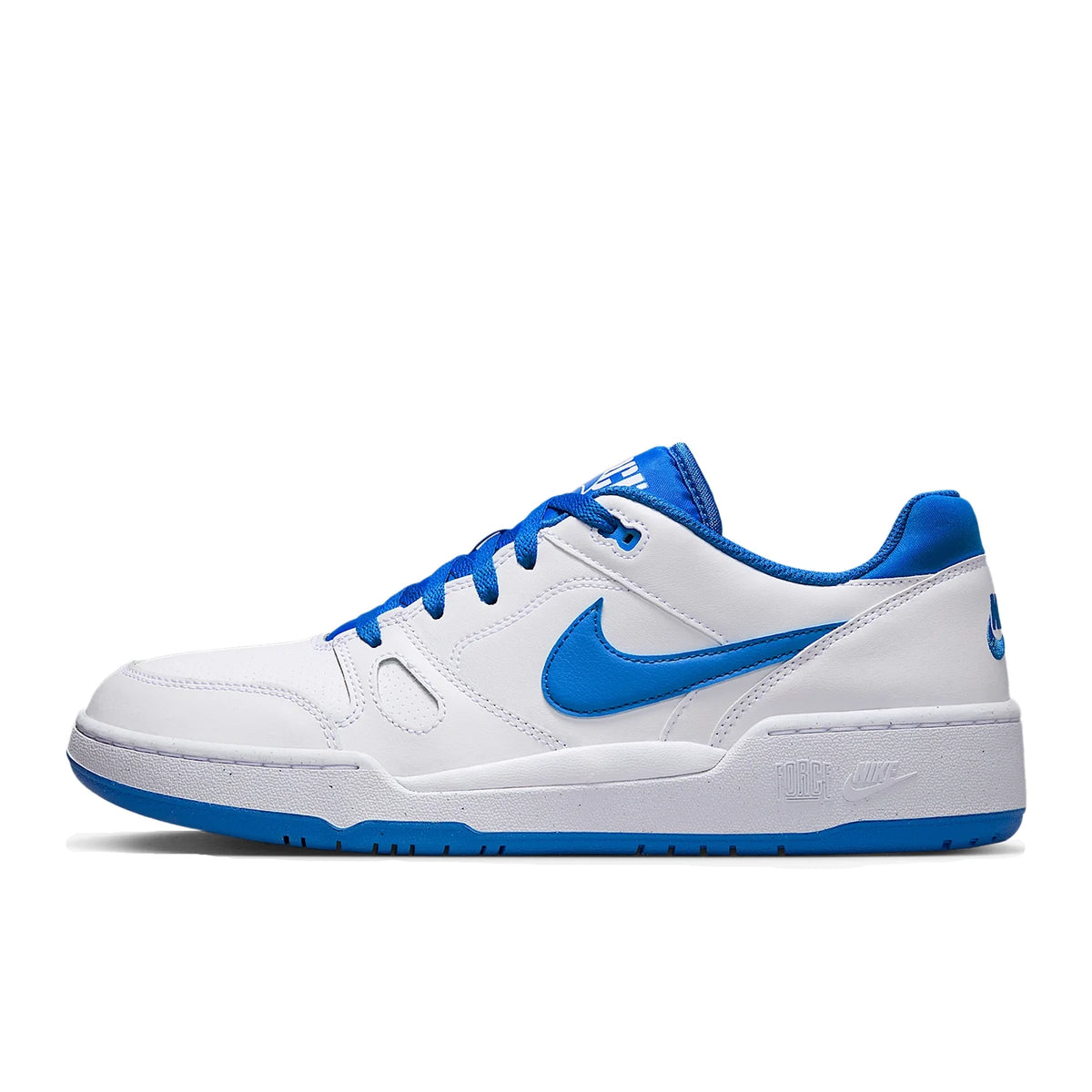 Nike Ful Force Low-Top skatesko til mænd, sort/hvid/blå, HJ7262-100