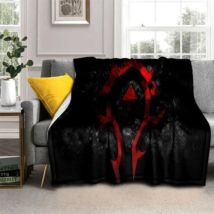 WOW Game World of Warcraft Gamer HD Blanket,Soft Throw Blanket for Home Bedroom Bed Sofa Picnic Travel Office Cover Blanket Kids