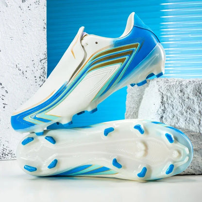 Nouvelles chaussures de football pour hommes, baskets de match, chaussures de futsal antidérapantes, crampons pour terrain en herbe, chaussures de football d'intérieur, légères, de haute qualité, pour l'extérieur