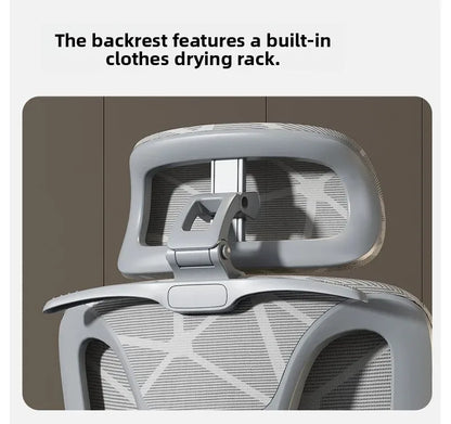 Sedia da ufficio e gaming ergonomica Air Titan Full Mesh per computer, con supporto lombare a tre zone e design ad alta ventilazione per scrivania da studente
