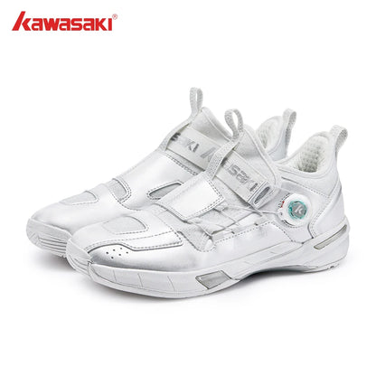 Kawasaki King Series 2.0 Professional Badminton Shoes For Men Women Anti-Twist Sports Original Men's Tennis Shoes Sneakers A3311
