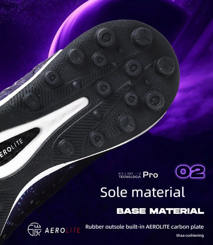 Zapatillas de fútbol KELME para adulto, modelo Men's Disease Electric 3.0, tacos cortos MG, calzado profesional transpirable para partidos y entrenamientos