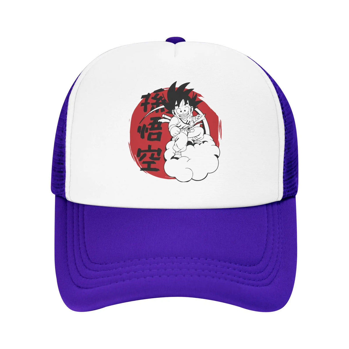 Son gohan D-Dragon Ball Z Trucker Hat Unisex Outdoor Hats Trucker Worker Cap Trucker Cap Snapback Caps Mesh Baseball Caps