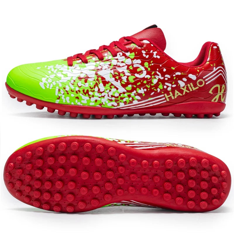 Nouvelles chaussures de football pour hommes, idéales pour les matchs sur gazon, l'entraînement et le soccer, crampons antidérapants, pour intérieur et extérieur, baskets de futsal de haute qualité, meilleures ventes.