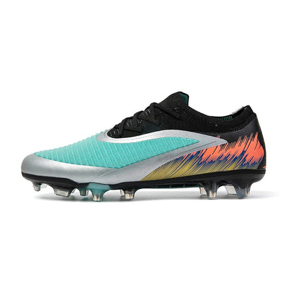 Botas de fútbol para hombre, nuevas, para partido y entrenamiento, calzado de fútbol antideslizante con tacos largos FG, ultraligeras, para exterior, zapatillas, dropshipping