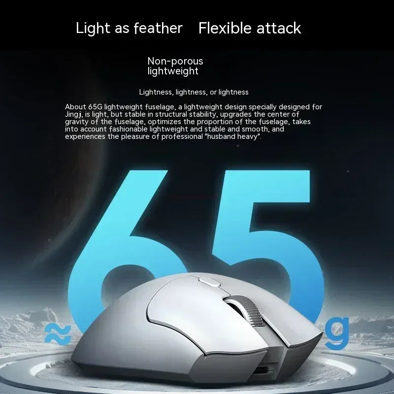 Ratón inalámbrico Metaphyuni Metapanda P1 Pro Max, PAW3395, baja latencia, ligero, para e-sports y gaming, ergonómico, regalo para gamer de PC